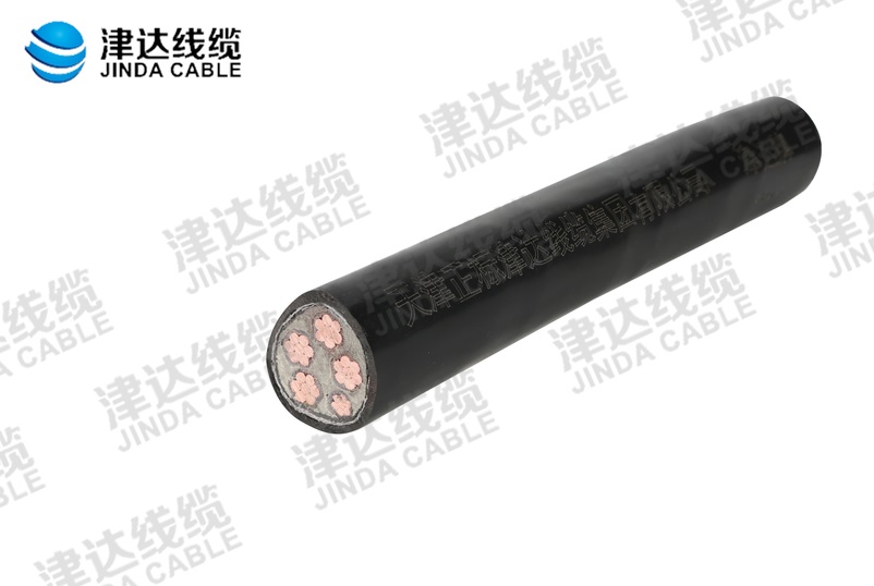YJV22 鋼帶鎧裝交聯(lián)聚乙烯絕緣聚氯乙烯護(hù)套電力電纜 4*35+1*16㎡