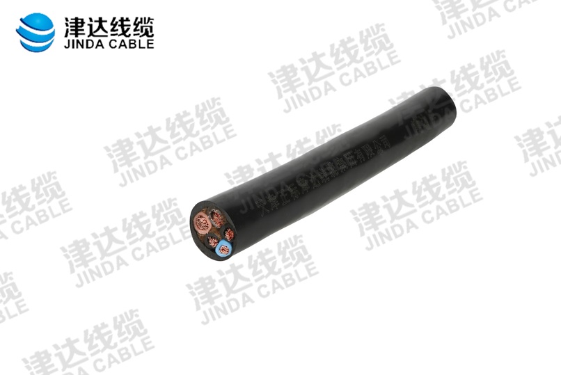 TVR 彈性體絕緣和護套軟電纜 3*6+2*4㎡