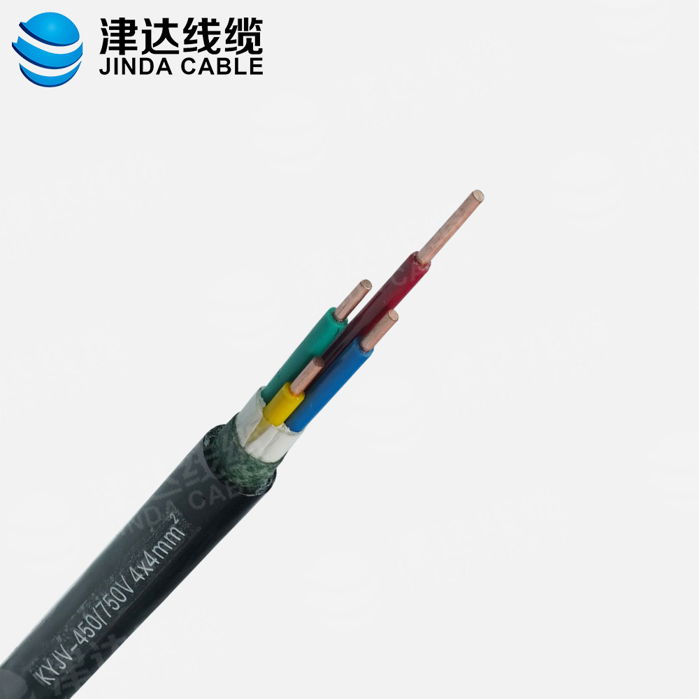 KYJV4*4交聯聚乙烯絕緣聚氯乙烯護套控制電纜